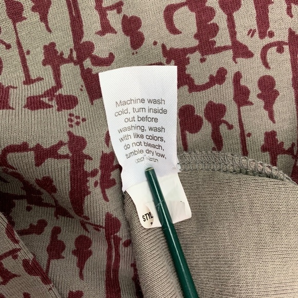 The Territory Ahead Dress Large Cotton Long Sleeve MIDI Casual - Picture 7 of 8